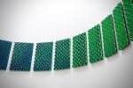 Reflection of Diamond in Emerald/Sky | Wall Sculpture in Wall Hangings by Michael Curry Mosaics | Ferring Pharmaceuticals Inc in Parsippany-Troy Hills