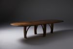 Pebble Edge Walnut Dining Table, Jonathan Field, unique. | Tables by Jonathan Field