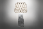 Diamond Grid Table Light 70 | Table Lamp in Lamps by ADAMLAMP. Item composed of steel & synthetic compatible with minimalism and contemporary style