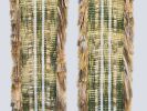 Garden Fringe II - Set of 2 Pieces | Tapestry in Wall Hangings by Jessie Bloom. Item composed of cotton