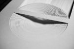 Sculpted Air Layered Paper Art | Decorative Objects by Brandin Hurley Studio | Portland in Portland. Item composed of paper compatible with minimalism and mid century modern style