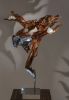 Infinite Flow | Sculptures by Dorit Schwartz | Private Residence - Ascaya Blvd in Henderson. Item made of wood with steel