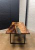 Parota Epoxy Table | Dining Table in Tables by Live Edge Lust. Item made of wood with synthetic