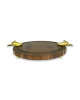 The Ritual | Serving Board in Serveware by Gavin May. Item composed of walnut & brass
