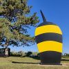 Bee Bum | Public Sculptures by Jeffie Brewer | The J - St. Louis in St. Louis. Item made of steel