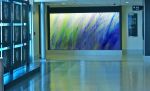 Connections_Part 2 | Watercolor Painting in Paintings by Michael Ireland | Advocate Lutheran General Outpatient Center - Parkside in Park Ridge. Item composed of glass