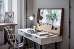 Live Edge Walnut Mirror / one-of-a-kind /Wall Mirror | Decorative Objects by ColombeFurniture``. Item composed of walnut and glass
