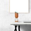 Elara Terracotta Table Lamp | Lamps by Lit Lamps - Sustainable Mindful Lighting. Item in minimalism or art deco style