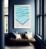 Serene swimming pool photograph, 'Pool Detail' art print | Photography by PappasBland. Item made of paper works with minimalism & contemporary style
