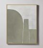 "Alchemy No. 13" I Set of Two I Modern Minimalist Framed Gic | Prints in Paintings by ART + ALCHEMY By Nicolette Atelier. Item composed of wood and canvas in minimalism or japandi style