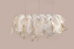 Fabric Pendant Light Nebula Grande 150cm by Studio Mirei | Chandeliers by Costantini Design. Item composed of fiber