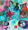 Fantasy iland. And Surprise town. Gift to childrens hospital | Oil And Acrylic Painting in Paintings by Margaret Alice Høiesen