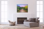 Daybreak - landscape painting | Oil And Acrylic Painting in Paintings by Victoria Veedell. Item composed of canvas compatible with contemporary style