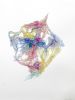 Fiber Paintings | Mixed Media by Emma Balder. Item composed of fabric and paper