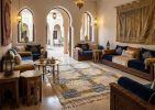 Handmade Moroccan Wool Rug, Grey & Gold | Area Rug in Rugs by Berber Luxe. Item composed of wool in boho or art deco style
