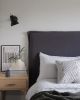 Step Light Cushion & Line Cushion | Pillows by Beatrice Larkin. Item composed of fabric and fiber