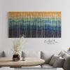 SHALLOWS Coastal Beach Boho Wall Hanging Tapestry | Wall Hangings by Wallflowers Hanging Art. Item made of wool with fiber works with boho & contemporary style