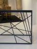 Linear Tension Console | Console Table in Tables by Morgan Clayhall. Item made of wood with steel works with minimalism & contemporary style