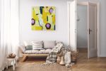 Resolve #2 — Geometric Color-Block Abstract Oil on Canvas | Oil And Acrylic Painting in Paintings by Vincent Salvati – Contemporary Abstract Painter | NJ`. Item composed of canvas compatible with minimalism and contemporary style