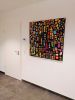Block City | Oil And Acrylic Painting in Paintings by KARDIMAGO. Item made of synthetic