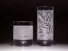 Flow High Ball Glasses | Drinkware by Carrie Gustafson. Item composed of glass