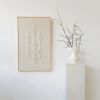 Framed VIII - Large Natural Decor | Tapestry in Wall Hangings by Lale Studio & Shop. Item composed of oak wood and wool in contemporary or japandi style