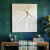 Contemporary 3D Wall Art ,Modern Fabric and Plaster Painting | Drawings by Sarmal Design. Item made of canvas compatible with minimalism and contemporary style