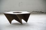 El Cangrejito Pentagonal Coffee Table | Tables by Makingworks. Item composed of birch wood