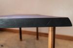 Copper & Walnut sitting table | Coffee Table in Tables by Simon Silver Designs. Item composed of walnut and copper in minimalism or mid century modern style