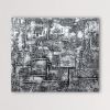 Industrial Chic No 5 (SOLD) | Oil And Acrylic Painting in Paintings by Alessia Lu. Item composed of canvas compatible with boho and country & farmhouse style