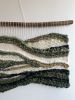 Handwoven Wall Hanging "Whispers of the Jungle" | Wall Sculpture in Wall Hangings by Tissage Sauvage. Item composed of wood & cotton compatible with boho and country & farmhouse style