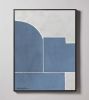 "Alchemy No. 13" I Set of Two I Modern Minimalist Framed Gic | Prints in Paintings by ART + ALCHEMY By Nicolette Atelier. Item composed of wood and canvas in minimalism or japandi style