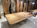 Live Edge Claro Walnut Dining Table | Wooden Table | | Tables by Gül Natural Furniture. Item composed of wood in contemporary or country & farmhouse style