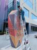 Heart of Uptown | Public Sculptures by Stacia Goodman Mosaics. Item composed of glass