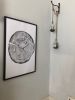Woodcut Print from SnowBird Ski Resort , Utah | Prints by Erik Linton. Item made of paper