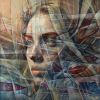 Through The Vail - Freehand Digital Painting | Digital Art in Art & Wall Decor by Naza. Item made of canvas works with contemporary & modern style