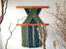 Macrame Wall Décor ,Macrame Wall Art, Fiber Art, Boho Wall | Tapestry in Wall Hangings by Magdyss Boutique. Item made of cotton with fiber works with boho & contemporary style