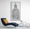 BIG BEN | Oil And Acrylic Painting in Paintings by Virginie SCHROEDER | Toronto in Toronto. Item made of canvas with synthetic