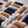 Textured Acoustic Wall Art | Tapestry in Wall Hangings by Sarmal Design. Item made of canvas compatible with boho and minimalism style