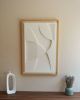 No. 116 Japandi Plaster Wall Relief - Scandinavian Decor | Wall Sculpture in Wall Hangings by Joseph A