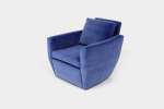 Shelby Swivel Chair | Lounge Chair in Chairs by Otra Cosa. Item composed of fabric