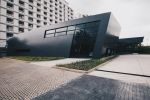 Metallic Dark Grey Facade Project | Architecture by VaSLab Architecture | Luft9 & RWB Thailand in Khwaeng Khan Na Yao