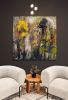 Zone Humide | Oil And Acrylic Painting in Paintings by Rita Vilma. Item made of canvas