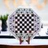 Marble chess table, Luxury chess table, Handmade chess table | Side Table in Tables by Innovative Home Decors. Item made of marble