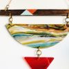Seven Chakras Glass Wall Hanging | Ornament in Decorative Objects by Samara Designs Studio. Item made of glass