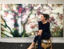"So The Sun Shines Upon Me" | Oil And Acrylic Painting in Paintings by Laura Wood. Item made of canvas