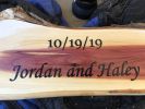 Custom Engraved Wedding Charcuterie Boards | Furniture by Peach State Sawyer Services