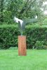 Stainless Steel Tulip Sculpture | Public Sculptures by Jeroen Stok. Item made of steel