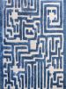 Theseus Maze Hand-Tufted Area Rug | Rugs by Kevin Francis Designs. Item made of fabric & fiber compatible with mid century modern and contemporary style