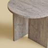 Grey Marble Side Table - KYUSHU by Lebanto | Tables by Lebanto. Item made of marble works with minimalism & contemporary style